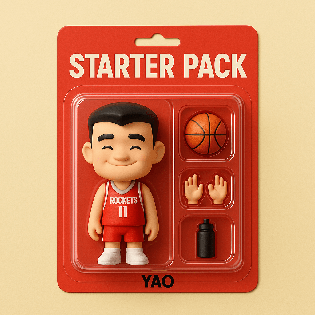 Basketball Player Figurine